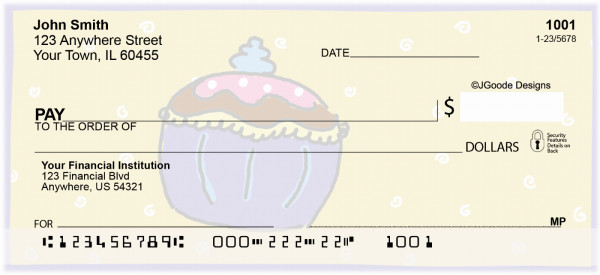 More Jen Goode's Cupcakes Personal Checks