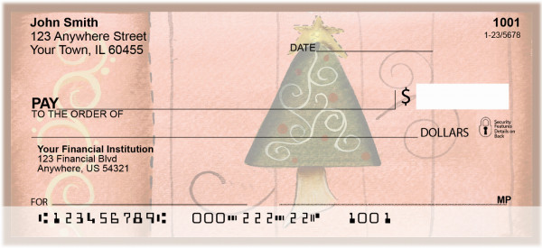 Swirl Tree & Stocking Checks by Lorrie Weber