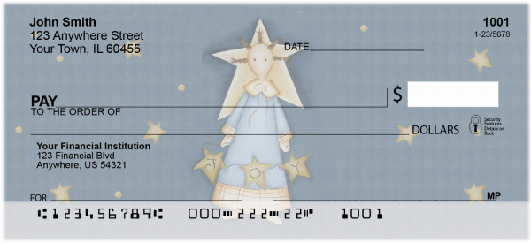 Christmas Joy Personal Checks By Lorrie Weber