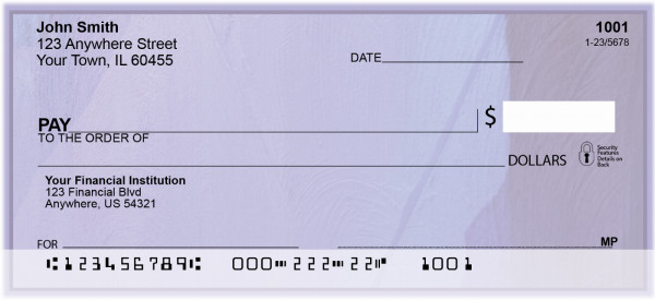 Color Me Cool Personal Checks