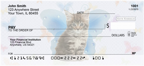 Fairy Kitties Keith Kimberlin Personal Checks