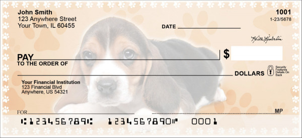 Beagle Pups Keith Kimberlin Personal Checks