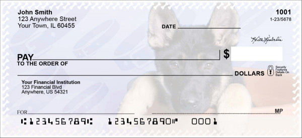 German Shepherd Pups Keith Kimberlin Personal Checks