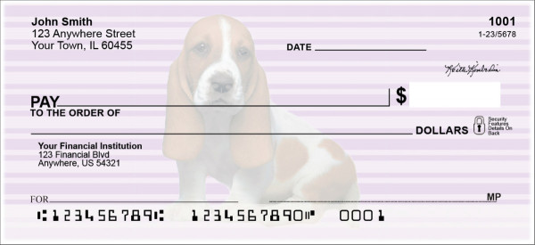 Basset Hound Pups Keith Kimberlin Personal Checks