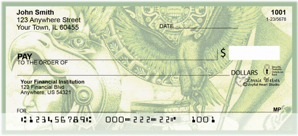 Aztec Legends Personal Checks