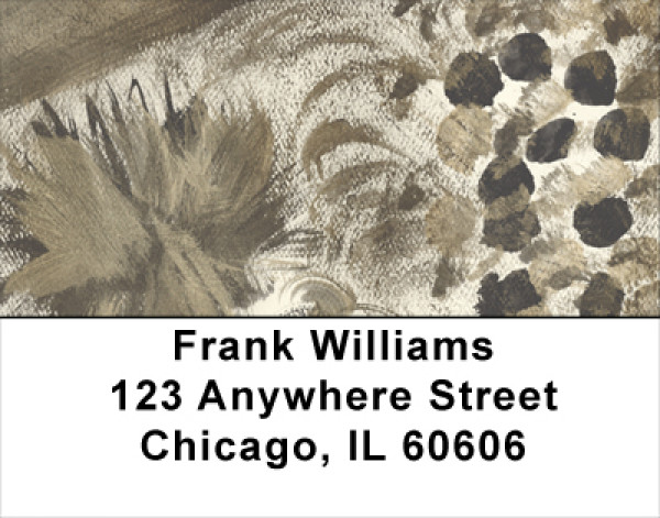 African Inspirations Address Labels
