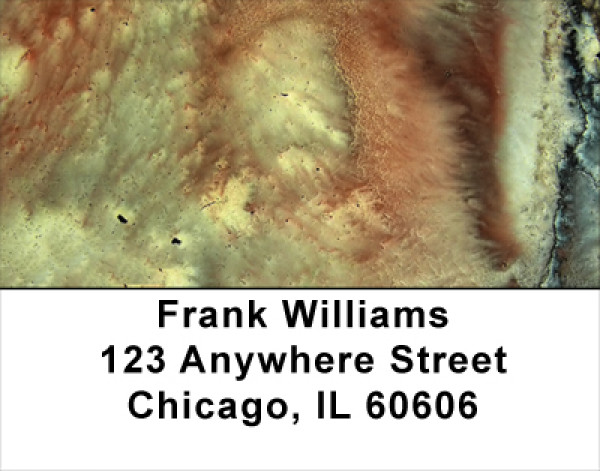 Watercolors On Canvas Address Labels