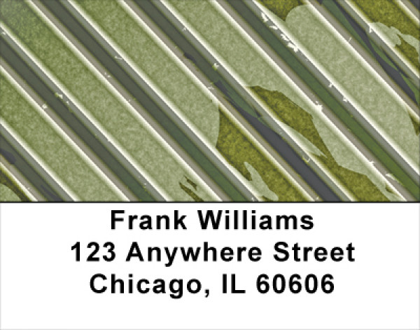 Peelin Green Address Labels