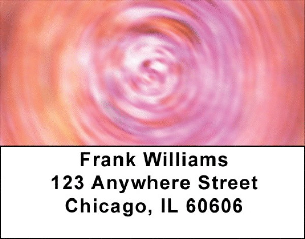 Tie Dye Address Labels