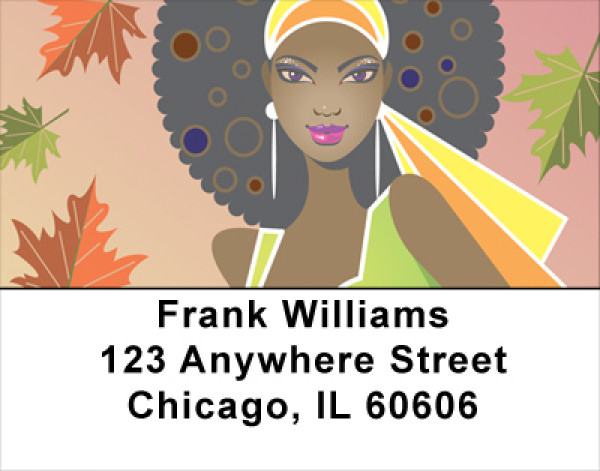 Black Is Beautiful Address Labels