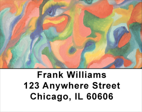 Faces Address Labels
