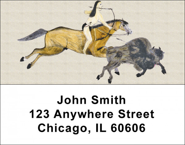 Native American Art Address Labels