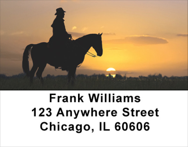 Roundup At Sunrise Address Labels