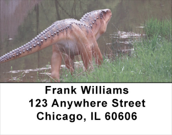 Dinosaurs Roaming Forests & Lakes Address Labels