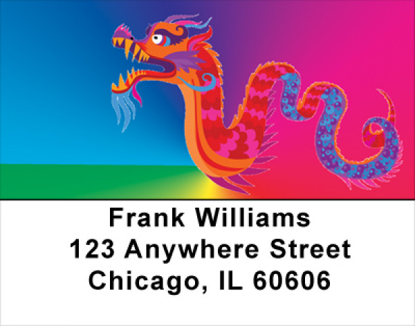Magic Dragons Address Labels