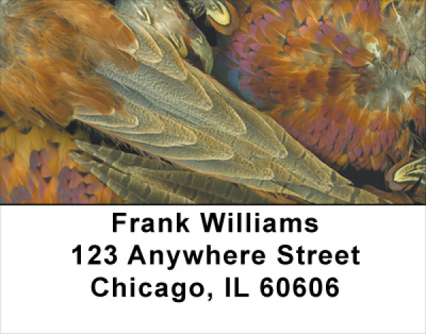 Pheasant Plumes Address Labels