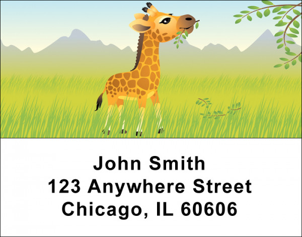 Baby Animals Address Labels