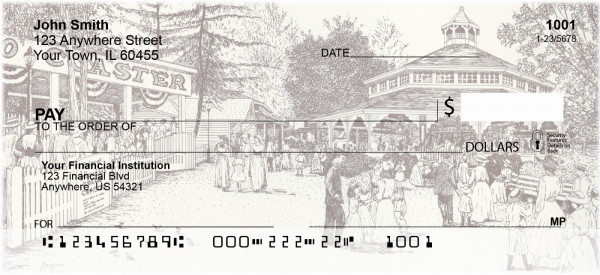 Black and Whites Personal Checks