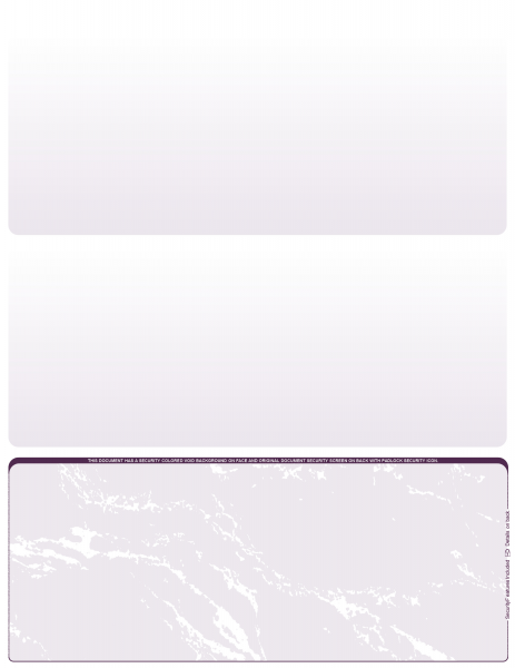 Violet Marble Blank Bottom Laser Checks