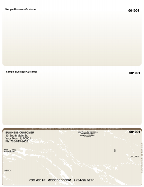 Tan Marble Bottom Laser Checks