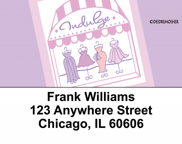 Indulge by Deidre Mosher Address Labels