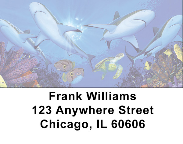 Creature Feature Address Labels by David Dunleavy