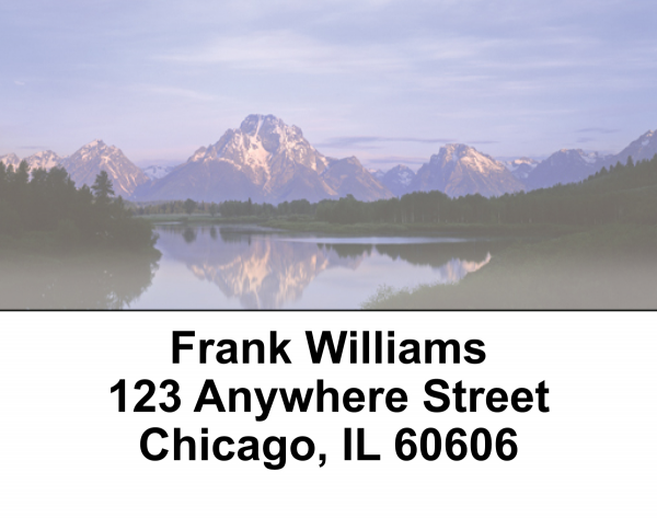 Mountain Views Address Labels
