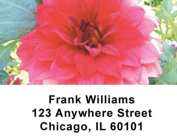 Flowers Address Labels