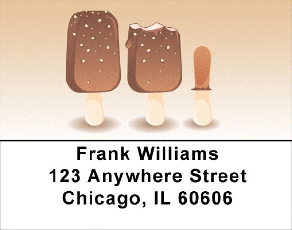 Ice Cream Address Labels