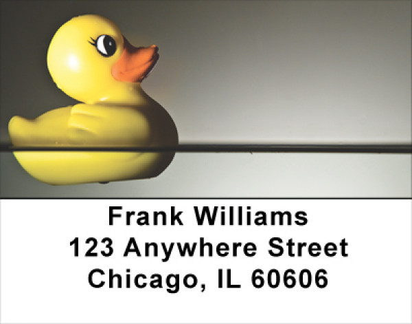 Rubber Ducky Address Labels