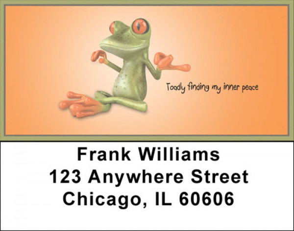 Toadly Zen Address Labels