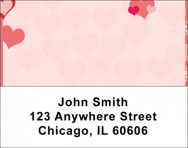 Love Symbols Address Labels