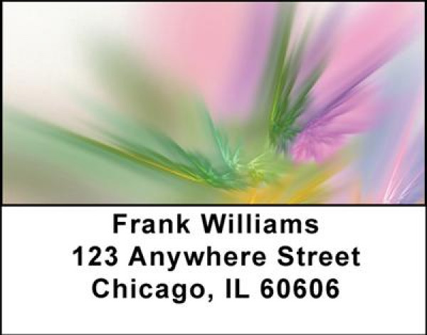 Pastel Petals Address Labels
