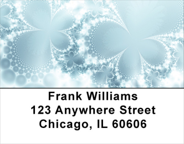 Icy Abstracts Address Labels