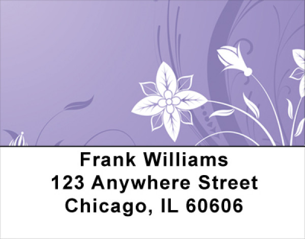 Lotus Blooms Address Labels
