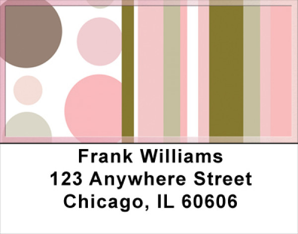 Sassy In Pink Address Labels