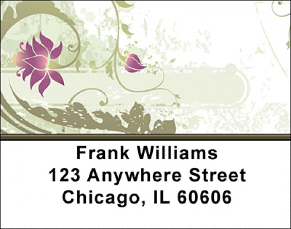 Florentine Blossoms Address Labels