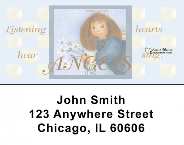 Angels Address Labels by Lorrie Weber