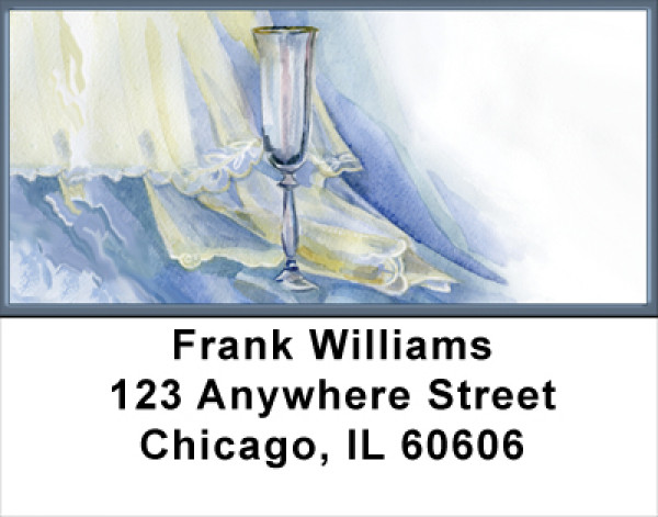 Romance With Wine And Lace Address Labels