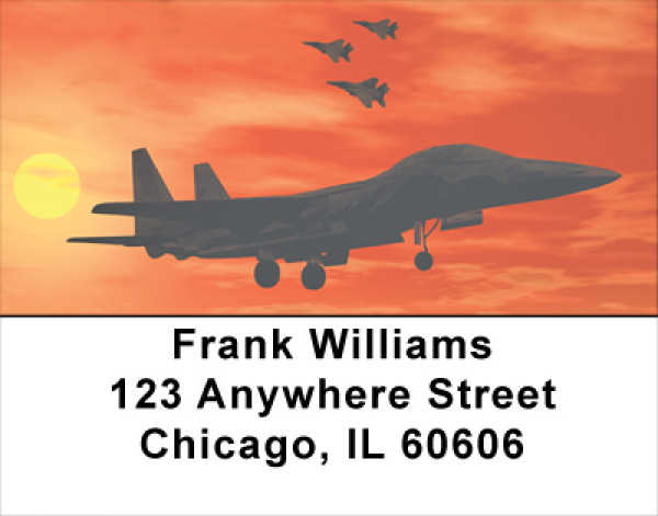 The Military Never Sleeps Address Labels