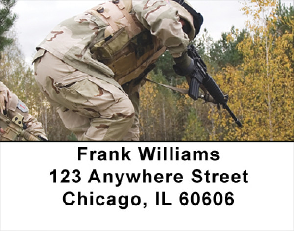 Marines In Training Address Labels