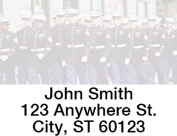 U.S. Marine Pride Address Labels