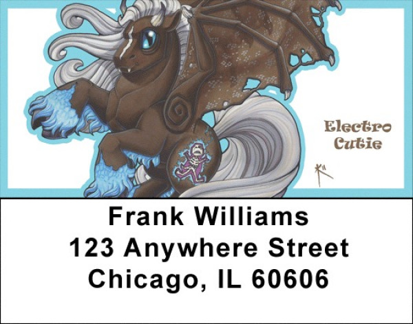 Blues Mix - My Little Demon Address Labels