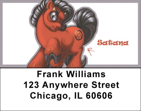 Naughty Mix - My Little Demon Address Labels