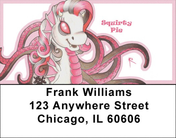 Pinks Mix - My Little Demon Address Labels