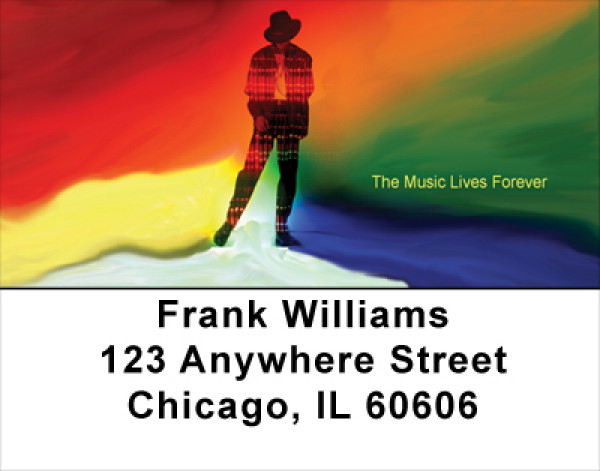 The Music Lives Forever Address Labels