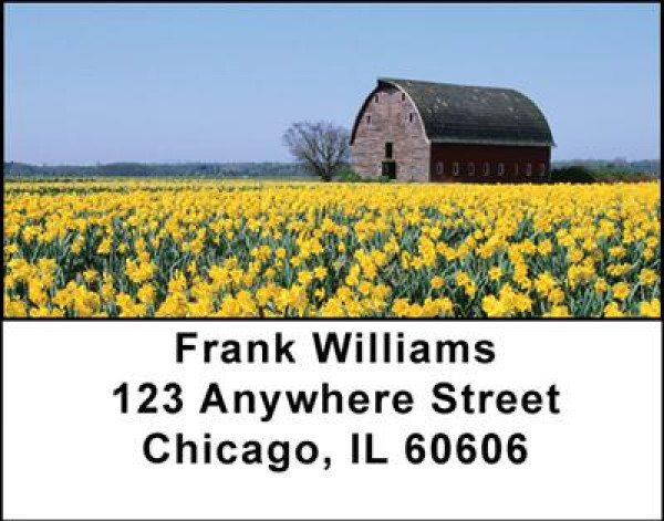 Springtime Barns Address Labels