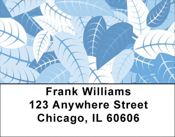 Four Season Leaves Address Labels