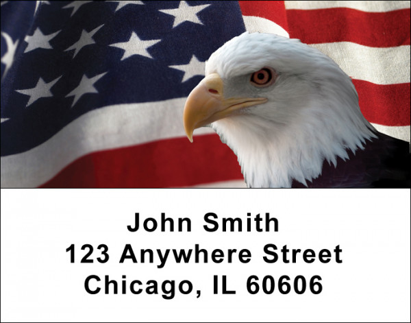 Soaring Over America Address Labels