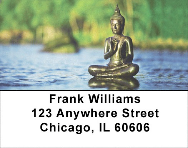Zen Buddha Labels